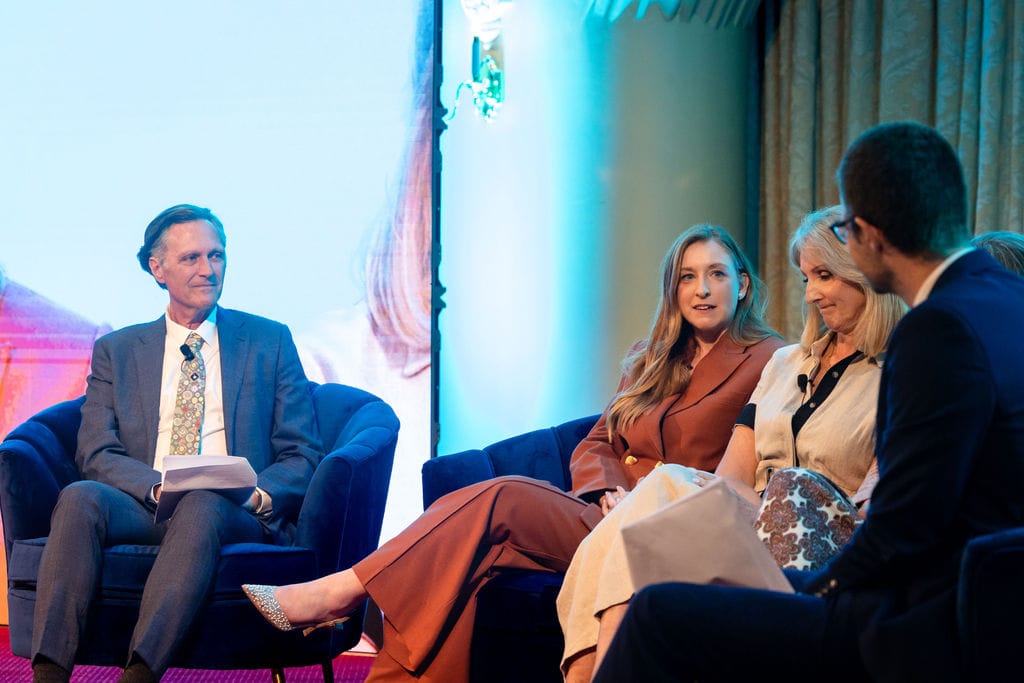 staff members at the 35 year event