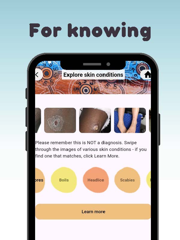 screenshot of strong skin app
