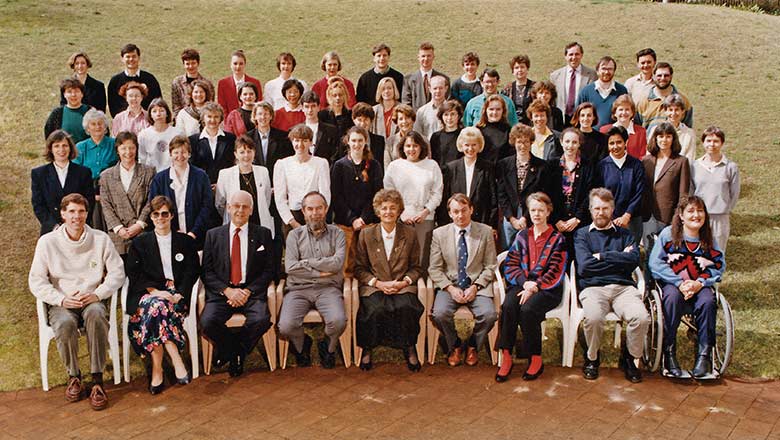 Institute Staff Photo circa 1990