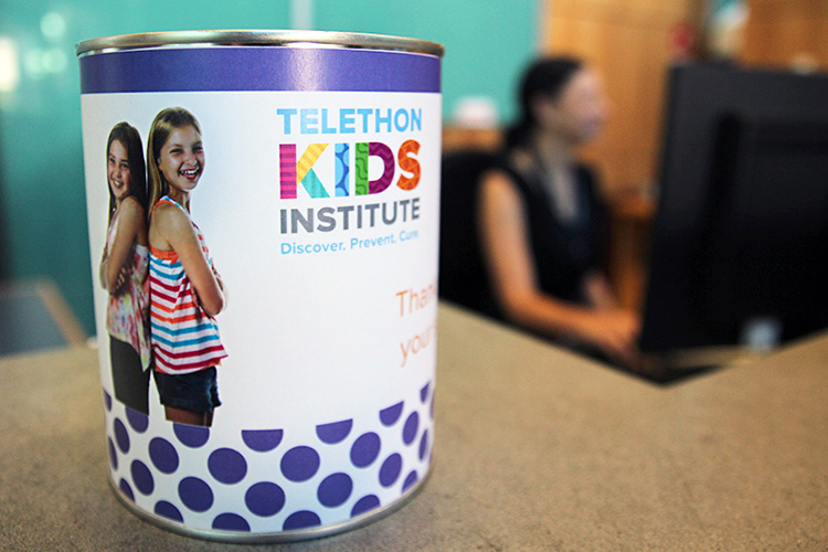 Host a The Kids donation tin